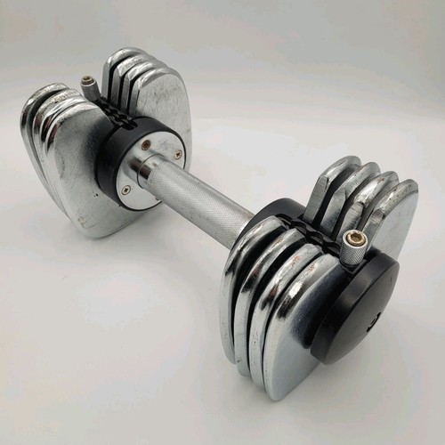 Weider Speedweight Compact Adjustable Dumbbell 25 lbs: 5, 10, 15, 20, 25lbs