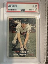 1957 Topps - Ken Boyer #122 PSA 4 VG-EX