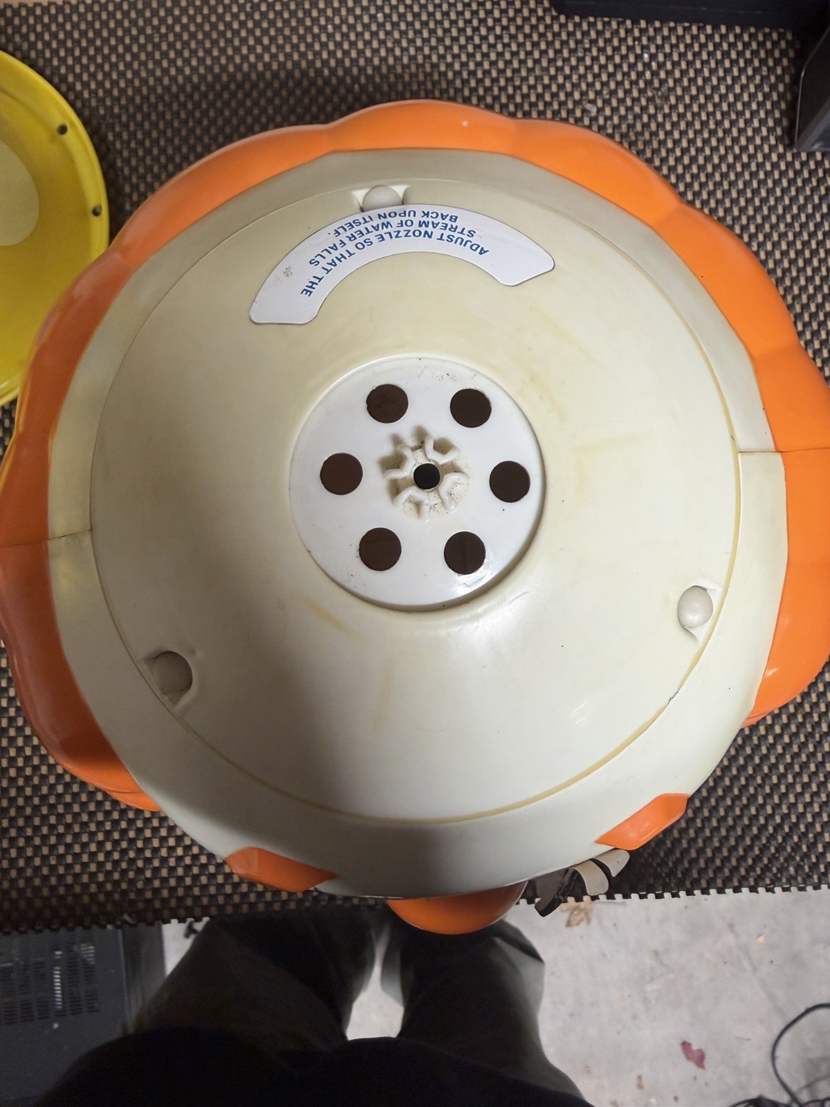 1978 Wham-O Fun Fountain Clown Head Sprinkler Toy-No Box