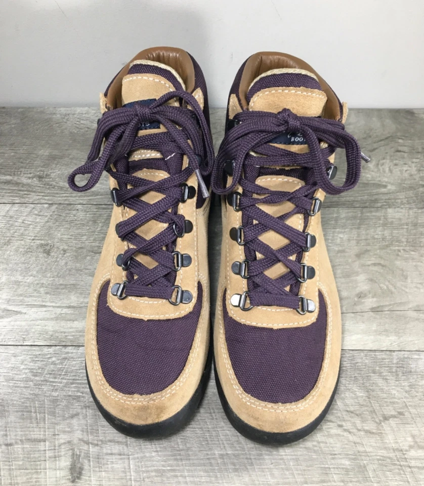Vasque Womens 7115 Skywalk Gore-Tex Purple Hiking Hiker Leather Boots Size 8.5 - Image 3 of 4