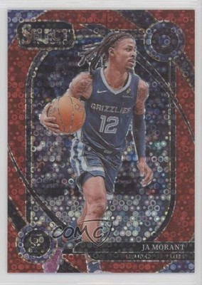 2024-25 Panini Select Courtside Red Disco Prizm 17/49 Ja Morant #257 hs9