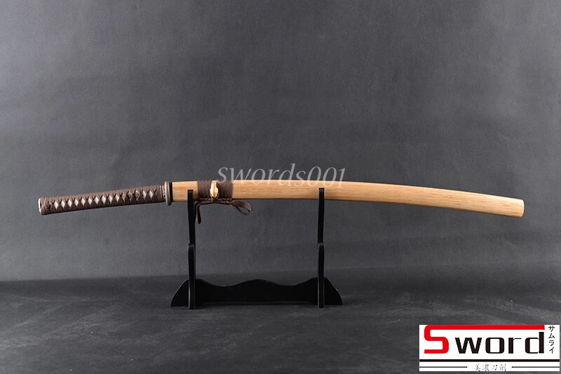 1095 Carbon Steel Japanese Samurai Katana Clay Tempered Sword Sharp Blade - Image 2 of 4