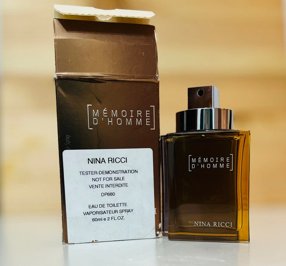 Mémoire d'Homme, Nina Ricci, Eau de Toilette Spray Natural, 60 ml. Nuevo Foto 2 de 4