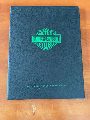 Harley Davidson Motorcycles Collector 2007 Color Chart Dealer
