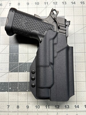 READ DESCRIPTION! JMFD Customs Staccato P DPO 4.4'' OWB w/Streamlight TLR 1