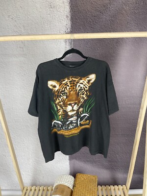 Vintage 90s Authentic American cycle Label Motorcycle tee