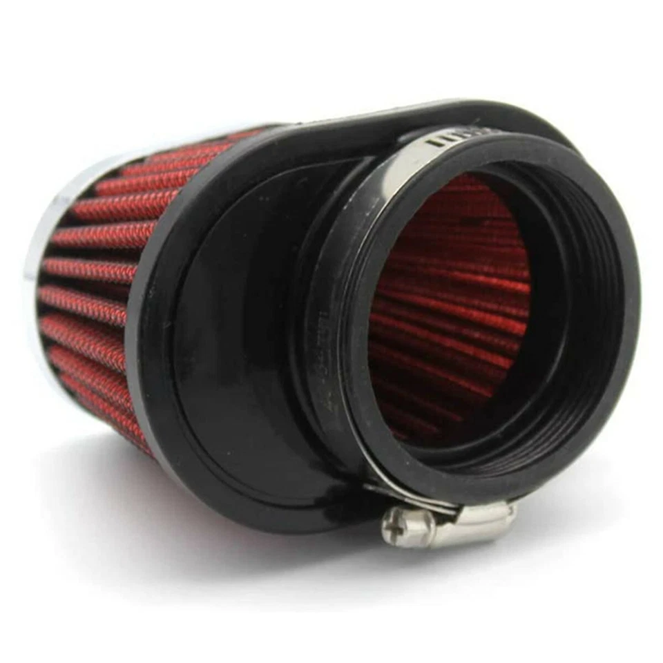 2 peças acessório filtro cone entrada de ar 2,15 pol. 55 mm para carro/caminhão/SUV motocicleta - Imagem 3 de 4