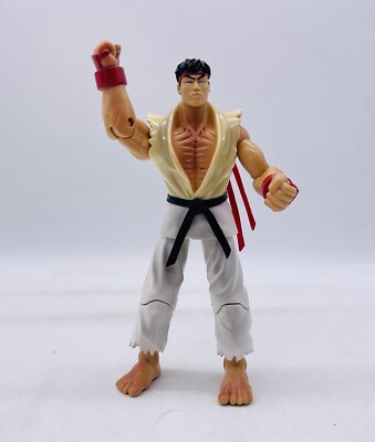 ストリートファイター RYU フィギュア Ryu Capcom Street Fighter Jazwares series 6” Loose White | eBay