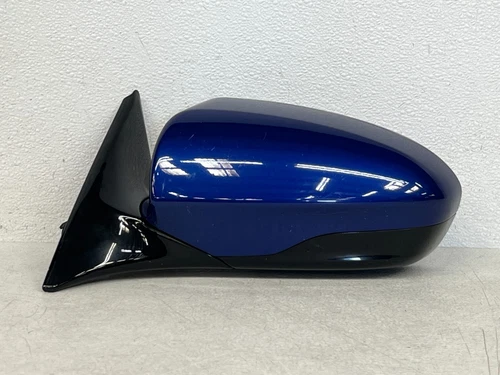 ⭐2012-2019 BMW M6 F13 COUPE LEFT BLIND SPOT SIDE VIEW MIRROR BLUE OEM LOT2497