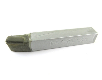 1 ACT BR-7 RH C4 Grade Carbide Brazed Lathe Tool Bit 7/16'' x 7/16'' Shank