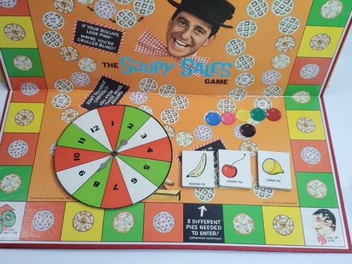 Ultra Rare The Soupy Sales Game 1965 Ideal Vintage Board Game : Complete - Picture 4 of 13