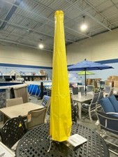 Patio Furniture Umbrella Cover Vinyl Ivory