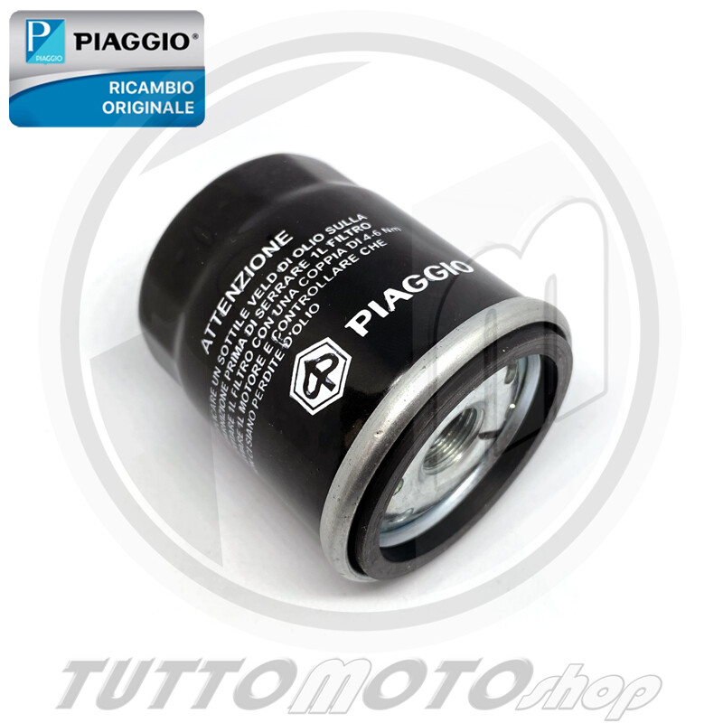 Kit Filtro Olio E Aria Originale Piaggio Per Beverly 125, 250, 300 - Ricambio Originale