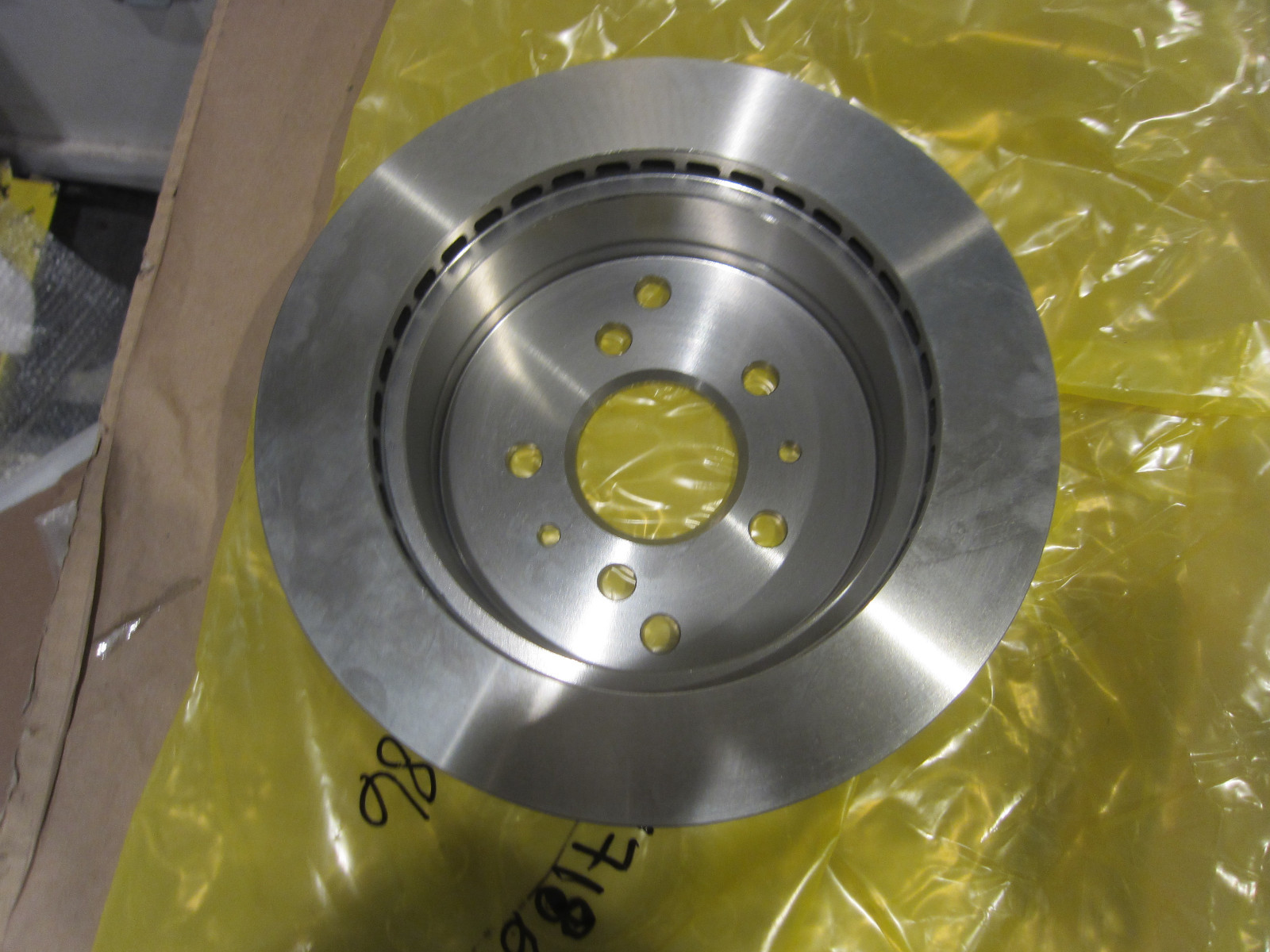 Ferrari 328, Mondial, Rear Brake Disc (Aftermarket) - P/N 117186