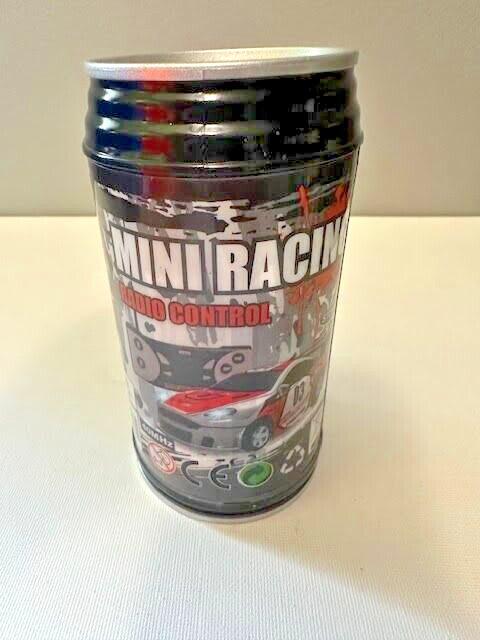 Mini RC Remote Control Racing Car in Soda Pop Can Design - Brand New  