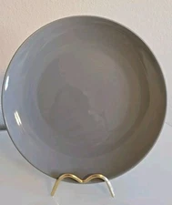 Project 62 Target AVESTA Glossy Gray Stoneware Smooth Coupe Dinner Plate One 10"