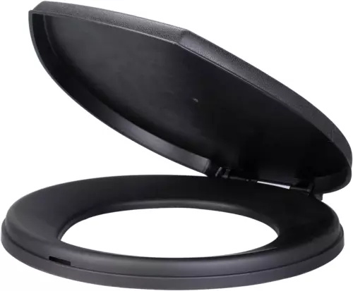 Portable Emergency Toilet Seat for 5 Gallon Buckets Outdoor Camping Snap ..