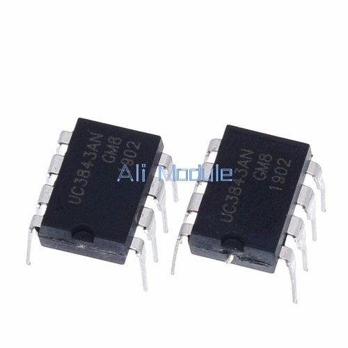 10PCS UC3843AN UC3843 SU 3843 DIP-8 PWM Controller IC - Foto 2 di 4