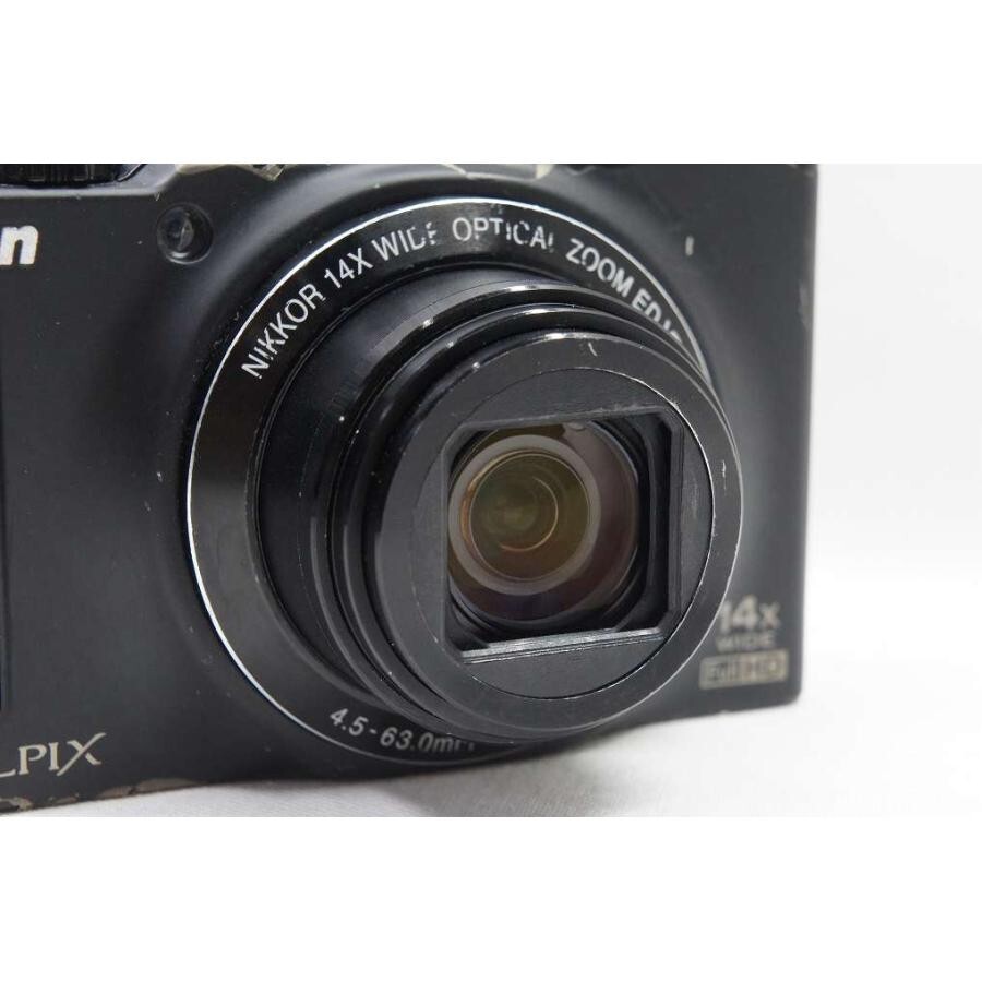美品 Nikon COOLPIX S8200 付属品一式 ケース&ストラップ付き Nikon COOLPIX S8200 16.1MP Digital Camera - Black (S8200