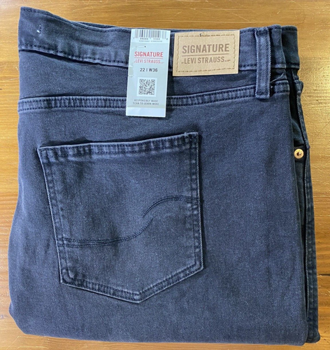 NWT Signature by LEVI STRAUSS Women's Size 22 High-Rise Kick Boot Stretch Jeans - Picture 6 of 17