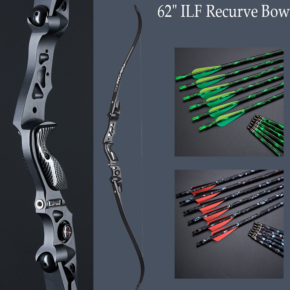 Recurve Bogen Limbs 25-60lbs - ILF Takedown Bogenspitzen Für Jagd & Sport