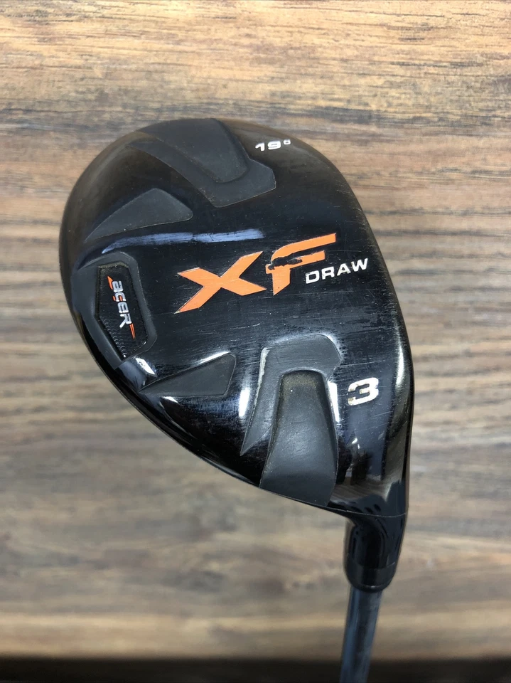 USED RH Short Mens Acer XF Draw #3 Hybrid 19° Stiff Flex Steel Shaft 5948-XF3H - Image 2 of 4