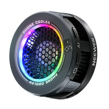NEEWER PA069D Magnetic Phone Cooler with RGB, Low-Noise Fan, for iPhone/Samsung