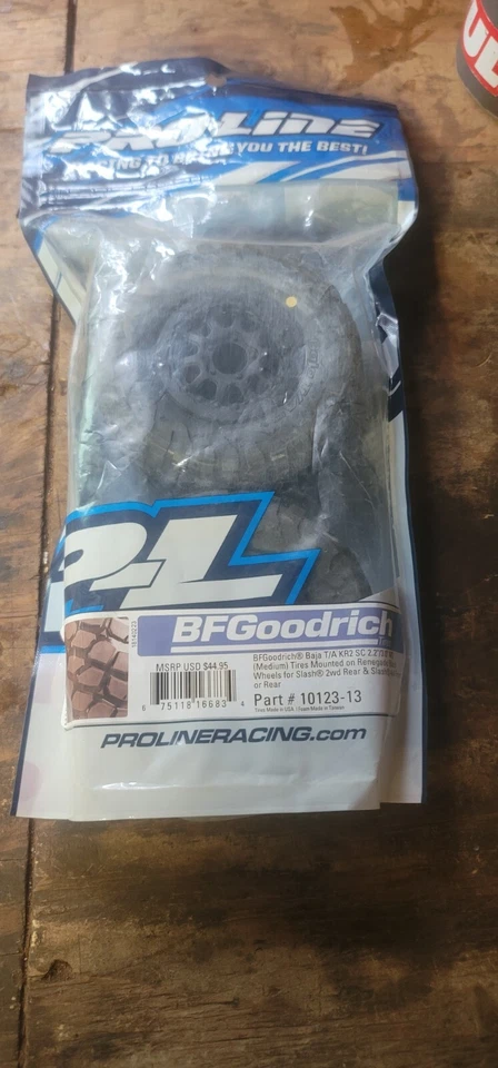 Proline BfGoodrich Sct 2.2"/3.0" 2.2/3.0 Premounted Slash Renegade 10123-13  - Image 3 of 3
