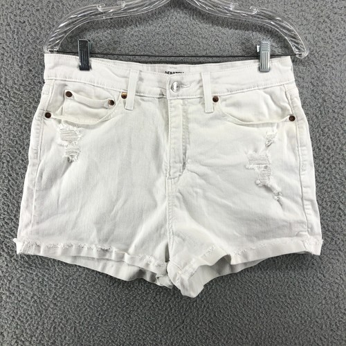 Levis DENIZEN Womens Juniors Mom Shorts 