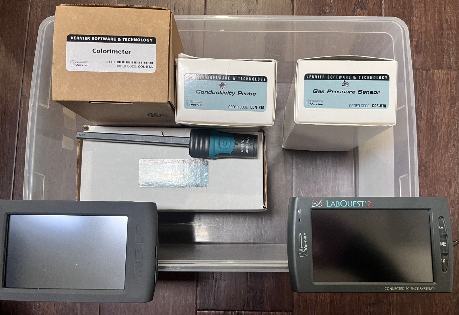 Vernier LabQuest 2 (two Included) W/5 Accessories . All Excellent