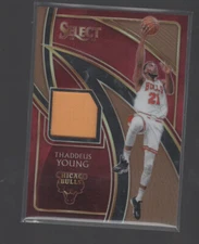 THADDEUS YOUNG   2019-20 PANINI SELECT JERSEY COPPER PRIZMS CARD #SS-TYG /49
