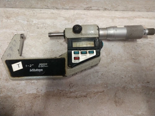 Mitutoyo  293-722-10 Digital 1" to 2" Outside Micrometer .00005