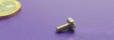 18-8 A2 Stainless Steel Bolt, FT, Metric, M3 x 0.5 x 6 mm Length, 200 Pcs
