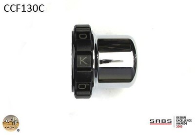 Kaoko Tempomat Gasschloss schwarz (verchromt BE) BMW K1600GT und GTL 11-12