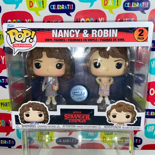 🇨🇦 Nancy and Robin 2-Pack Stranger Things Funko Pop