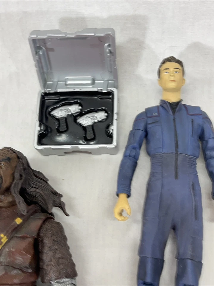 Star Trek Art Asylum Diamond Select Lote de 8 - Broken Bow Away Team Klingon Foto 4 de 4