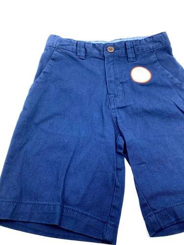 School Uniform Shorts Size 10 Boys Blue Adjustable Waist Stretch Pockets - Picture 2 of 8