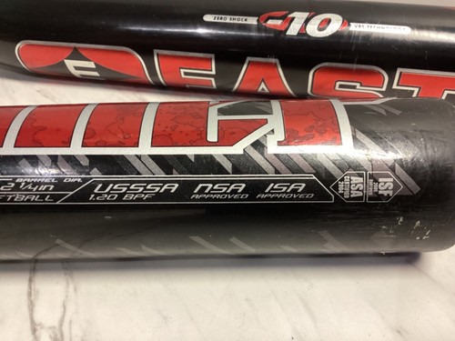 2 Easton Bats - Black Magic 32 & Hammer 34 Softball Baseballs - Bild 7 von 17