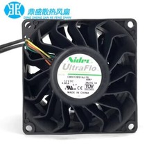 NIDEC C80V12BS1AJ-70 8089 DC12V 4.68A 8CM Large Airflow Violent Cooling Fan