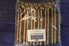 Longaberger Festival Stripe Hostess Serving Tray Basket OTE Liner #2153922 NEW