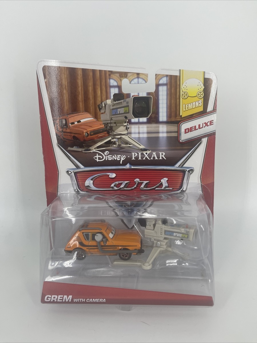 Disney Pixar カーズGrem with Camera ミニカー Disney Pixar Cars Grem with Camera Deluxe Cars 2 Headset