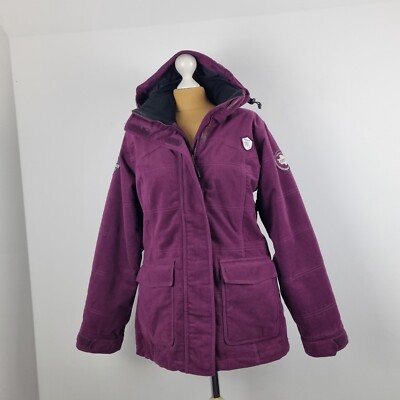 BERGANS Norefjell women Purple Parka jacket !  size M