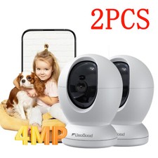 usogood 4MP Indoor Home Security Camera 5Ghz/2.4Ghz WiFi Wired Baby Monitor