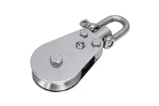 PULL-PRO D SHACKLE BLOCK LOLOAD, 5/16" W, 3.1", BB, 316SS