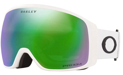 NEW Oakley Flight Tracker L Snow Goggles-Matte White-Prizm Jade Lens