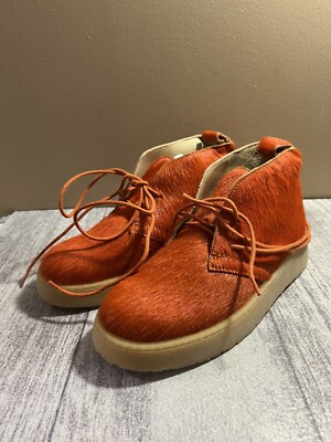 ZARA BOOTS ORANGE CLARKS X ZARA LEATHER ANLKE BOOTS SHOES ZARA BOOTS ORANGE CLARKS X ZARA LEATHER ANLKE BOOTS SHOES