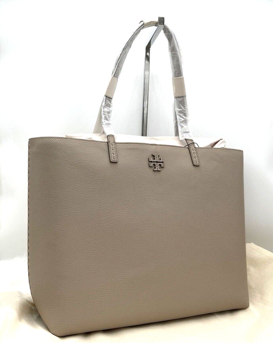 【送料&関税込】Tory Burch Leather Tote Bag McGraw Tote Bag: Women's Designer Tote Bags | Tory Burch