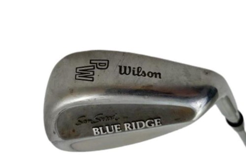 Vintage Wilson Sam Snead Blau Ridge Pw Keilabsatz Lite Stahl Rechtshänder Golf - Bild 3 von 5