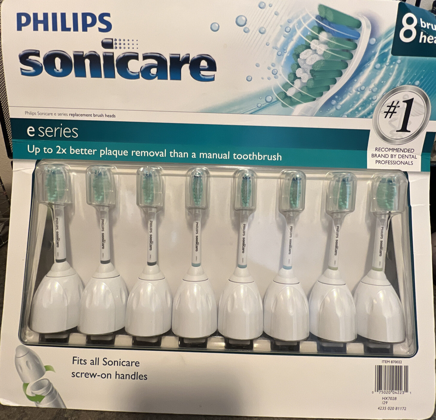 philips sonicare toothbrush replacement heads e series