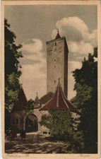 CPA AK Rothenburg- Burgtor GERMANY (1074592)